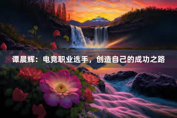 谭晨辉：电竞职业选手，创造自己的成功之路